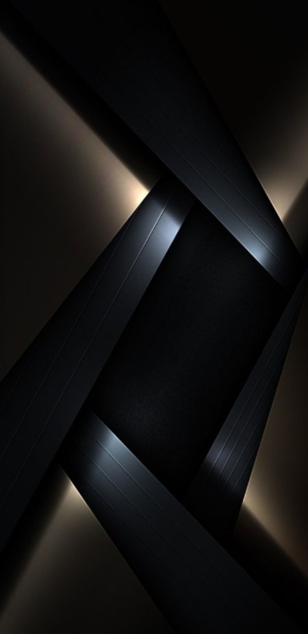Abstract black and gold wallpaper