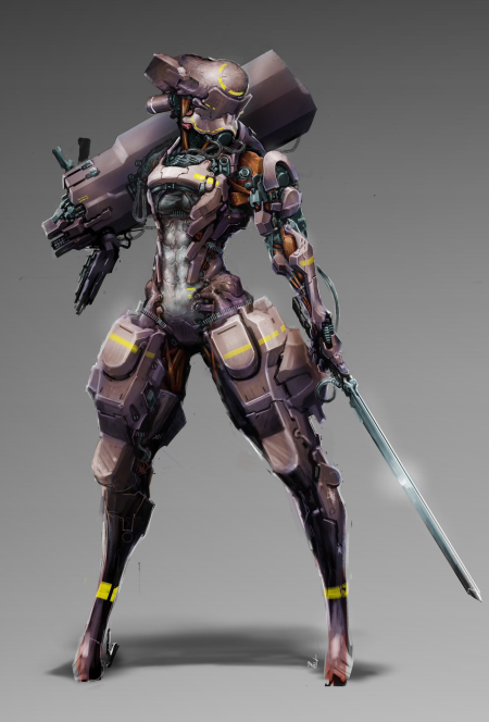 Концепт арт cyborg