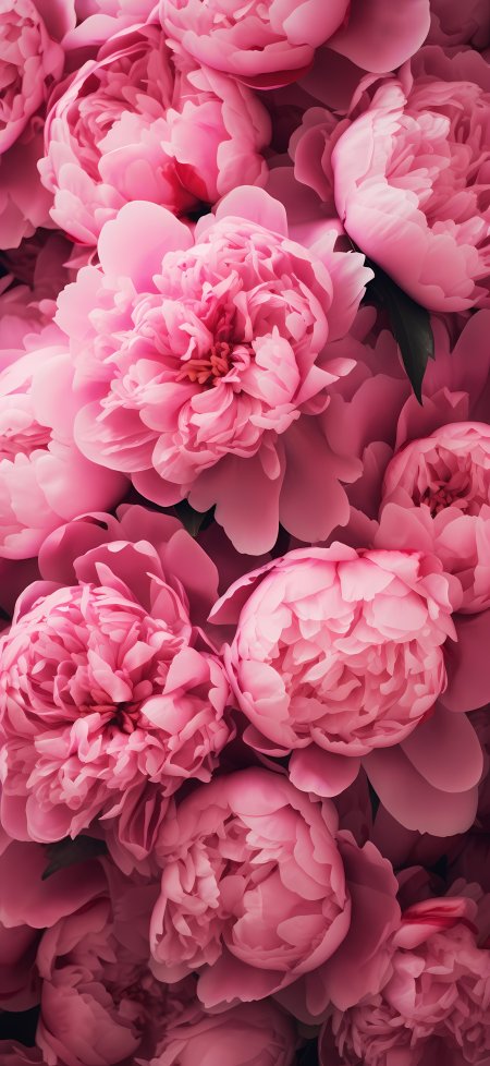Pink peonies