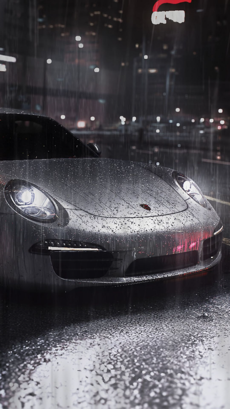 Porsche rain