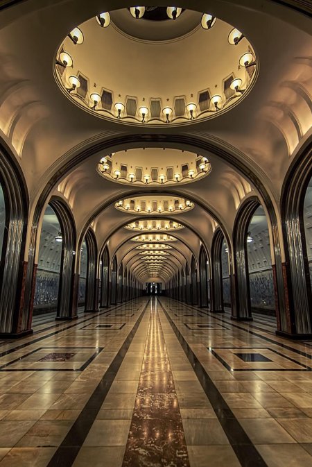 Самая красивая станция московского метро