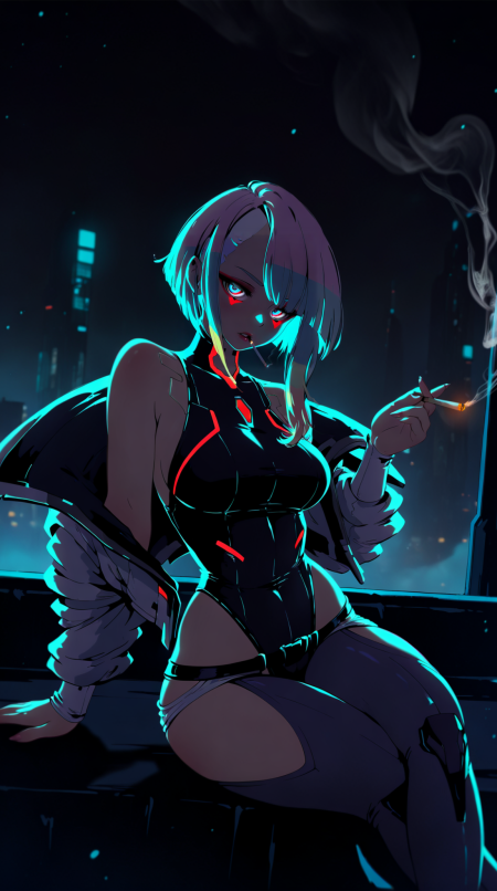 Cyberpunk edgerunners киберпанк бегущий по краю