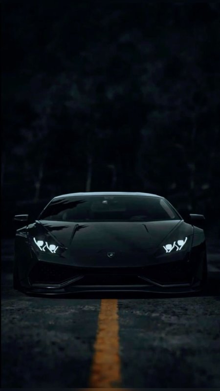 Black lamborghini