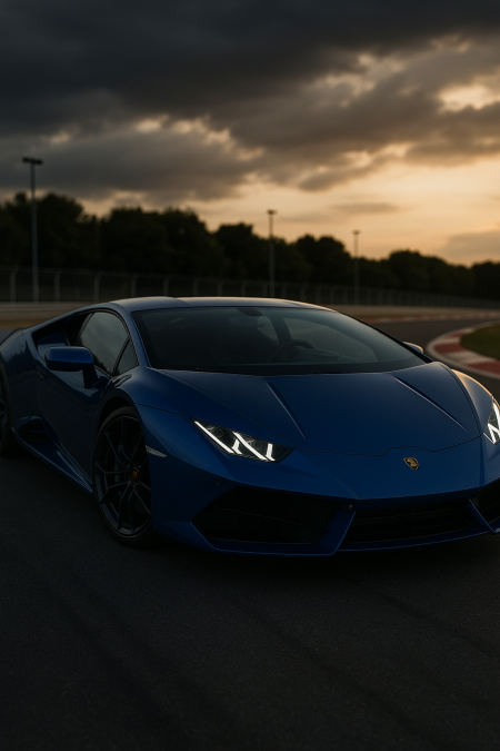 Lamborghini huracan blue