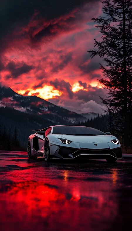 Lamborghini aventador sv coupe