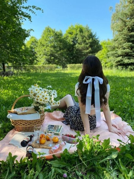 Фотосессия на пикнике