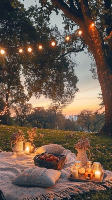 Night picnic