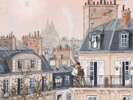 Paris rooftops