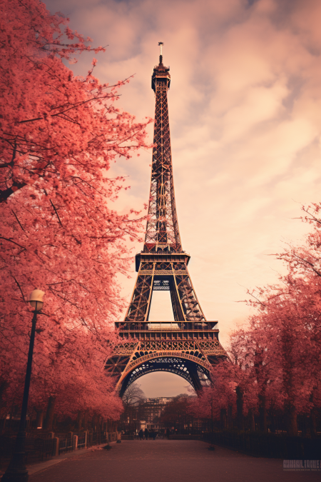 Paris eiffel tower