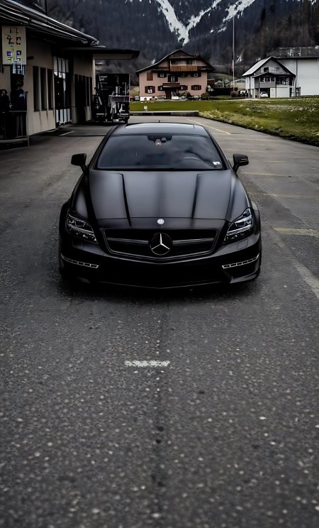Mercedes cls amg черный