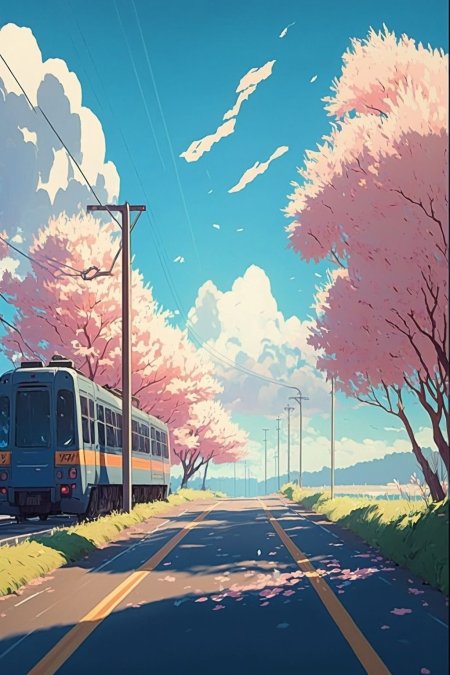 Anime scenery