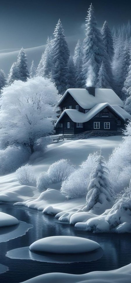Winter scenery