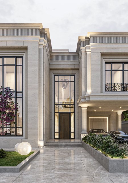 Neoclassic villa design exterior modern neoclassical classic