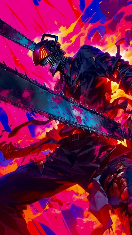 Человек-бензопила chainsaw man аниме