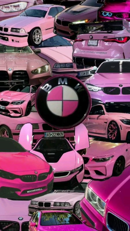 Bmw розовая
