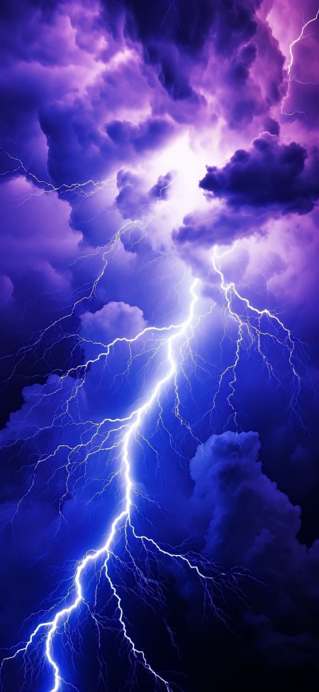 Lightning thunderstorm