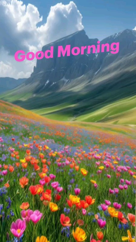 Good morning горы