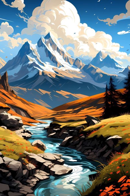Пейзаж арт