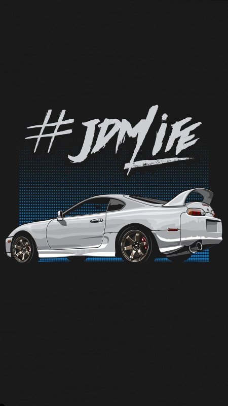 Toyota supra арт