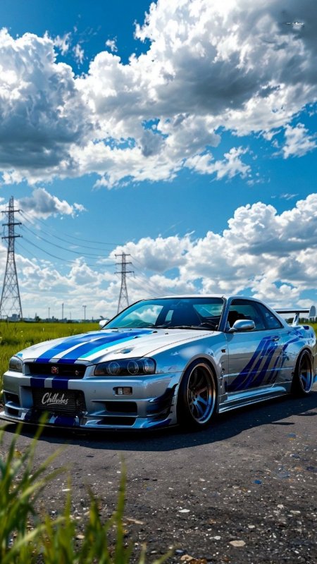 Nissan gtr r skyline