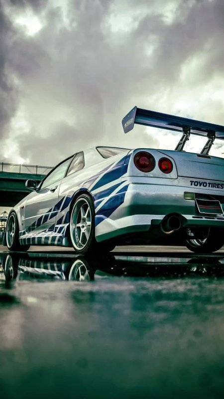 Nissan skyline gt r форсаж