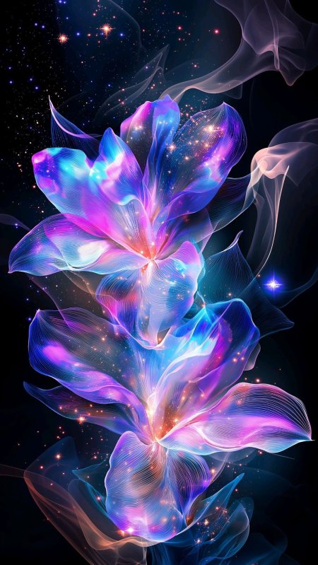 Galaxy flowers