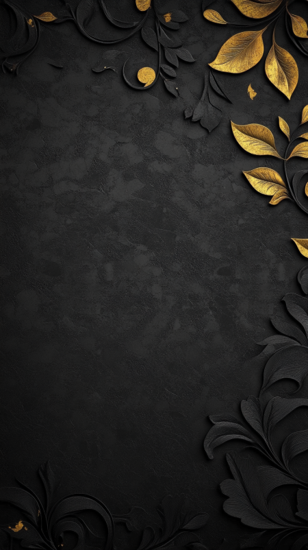 Gold and black background