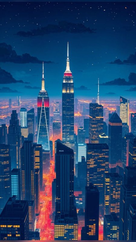 New york city skyline