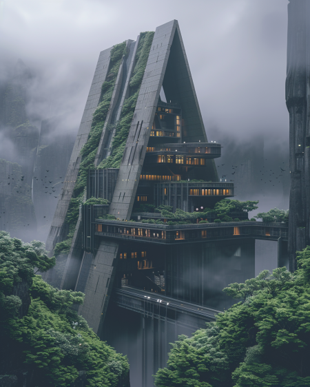 Sci fi architecture