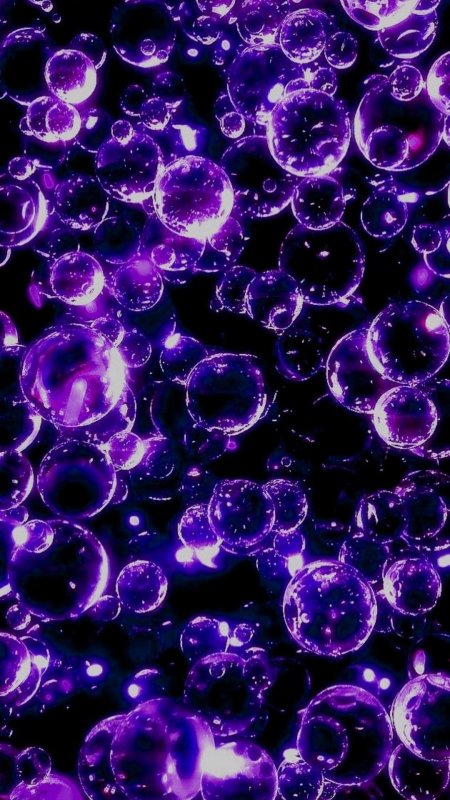 Purple bubble
