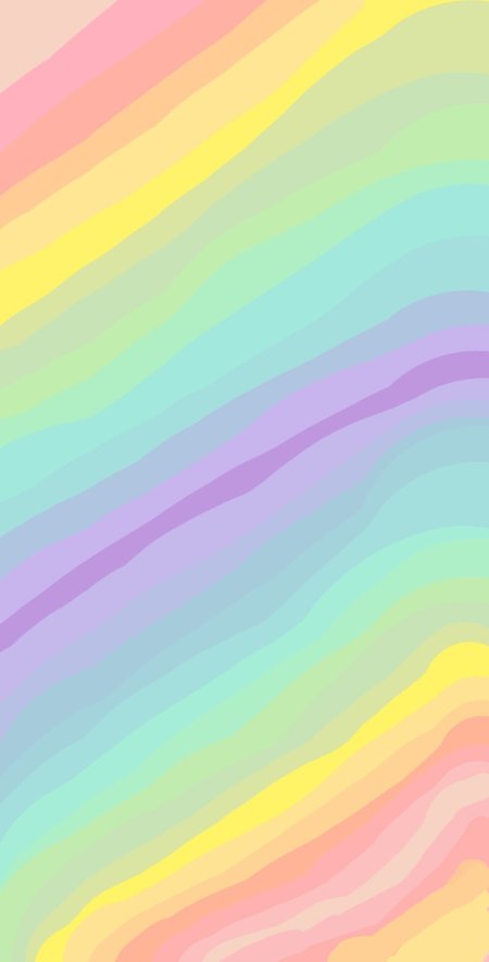 Pastel rainbow