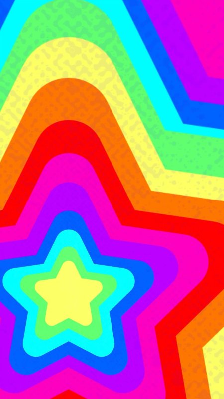 Rainbow star