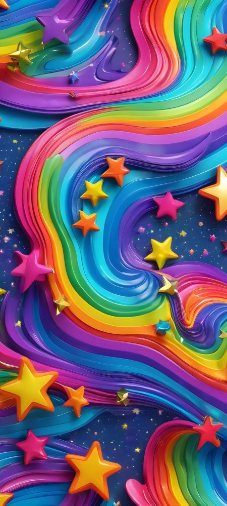 Colorful stars