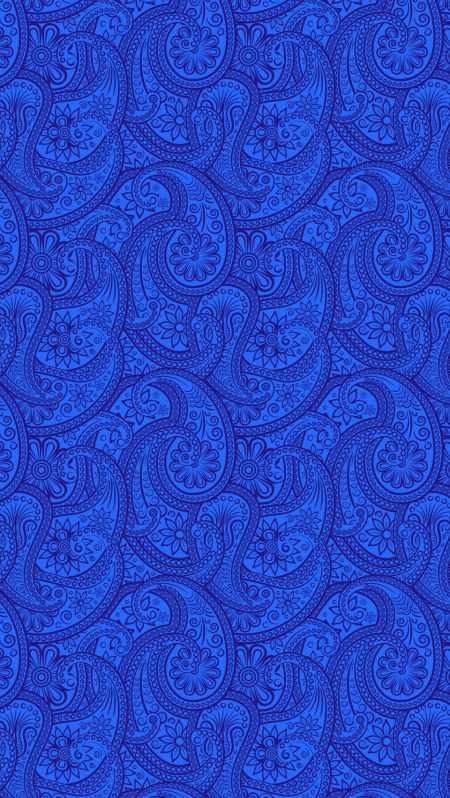 Paisley blue