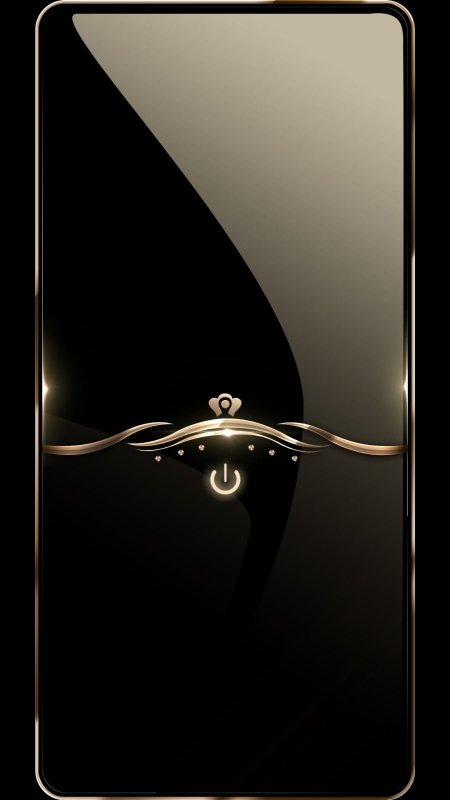 Black and gold