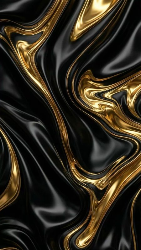 Abstract luxury swirling black gold background waves texture