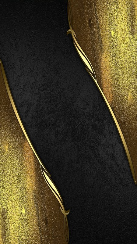 Фон черный с золотом
