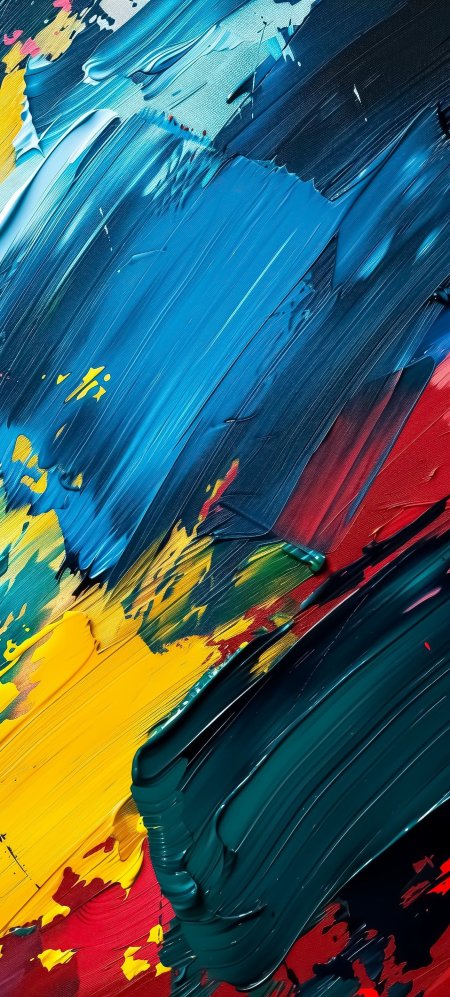 Abstract art painting