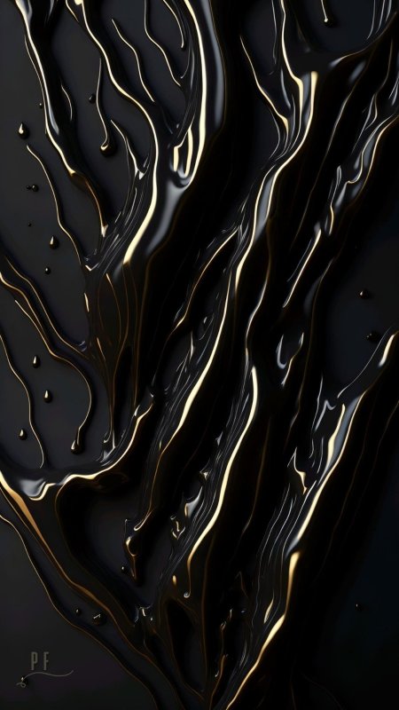 Black and gold background