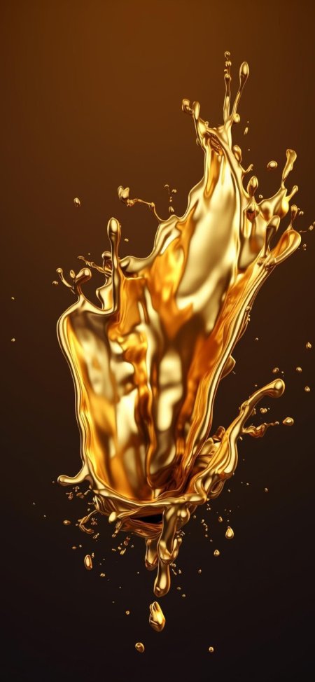 Gold splash