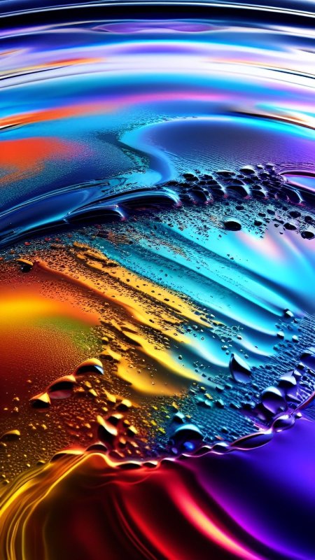 Разноцветная вода