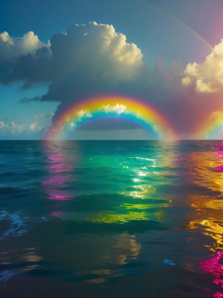 Ocean rainbow