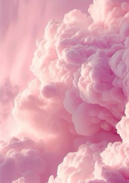 Pink clouds wallpaper