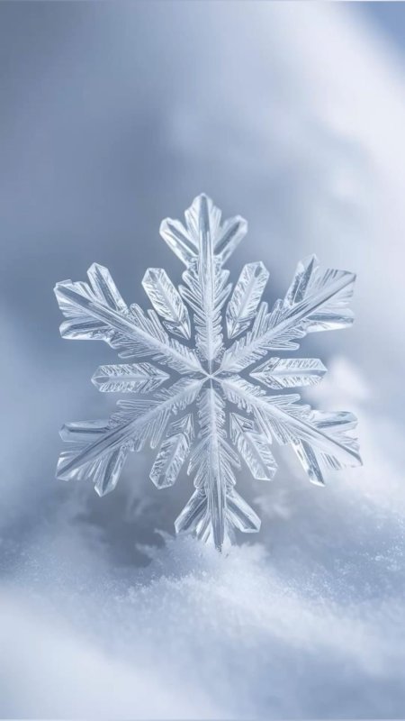 Snowflake wallpaper