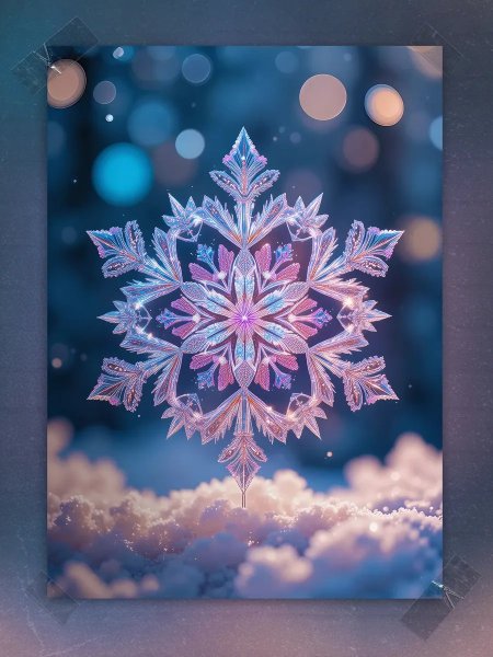 Новогодняя снежинка