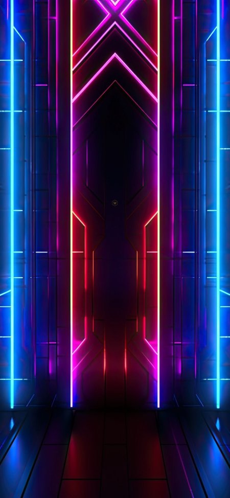 Неоновые обои на рабочий стол