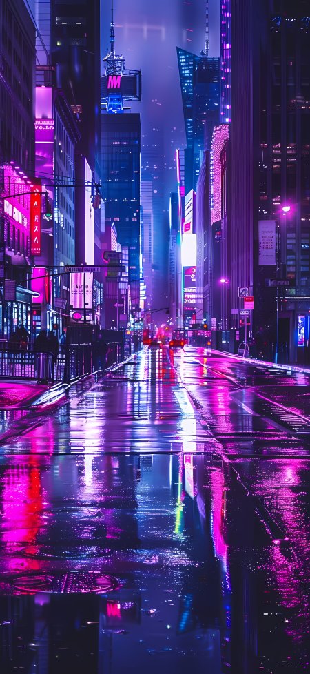 Фиолетовая фон