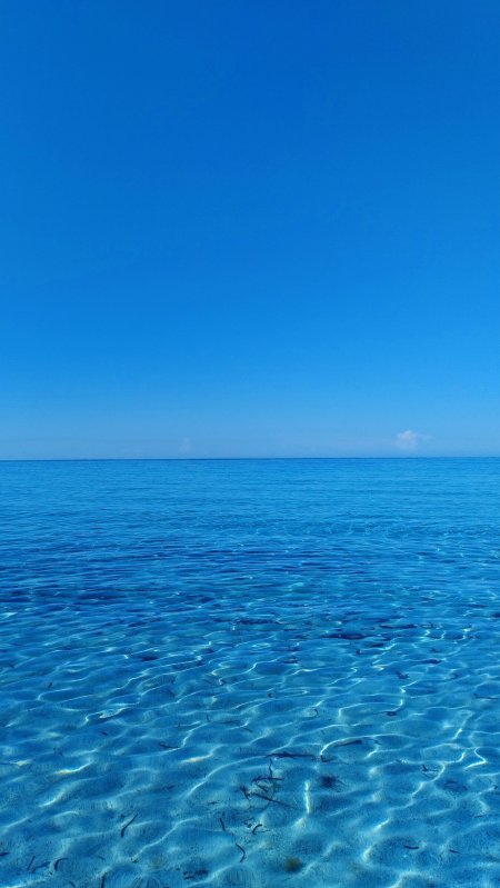 Море голубое