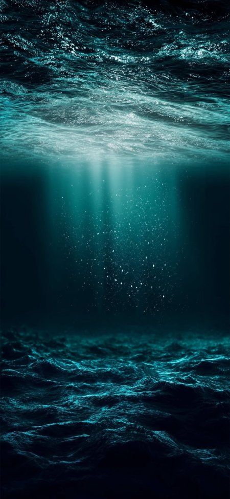 Фон океана под водой