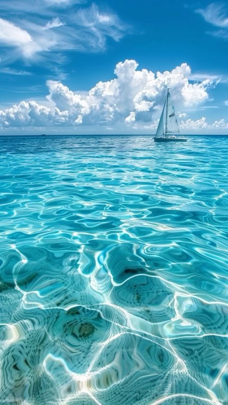 Красивое море